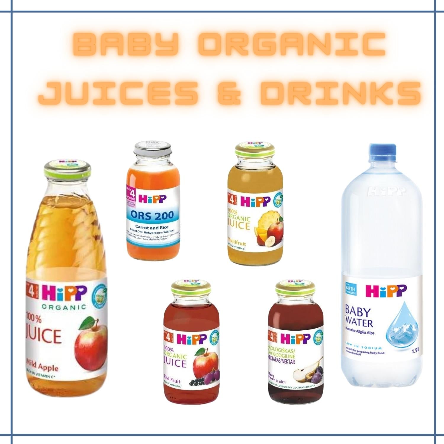Baby Organic Juices and Drinks