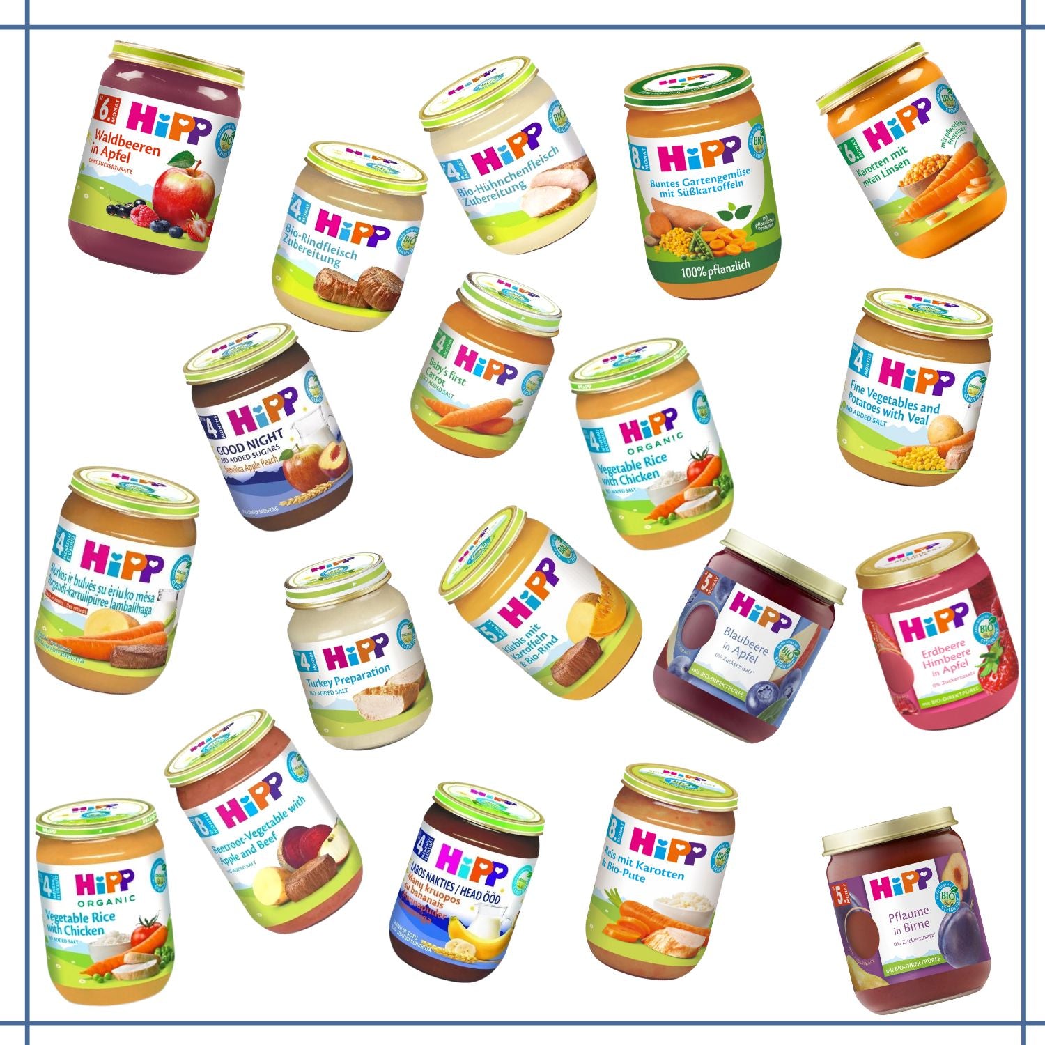 Organic Food Jars
