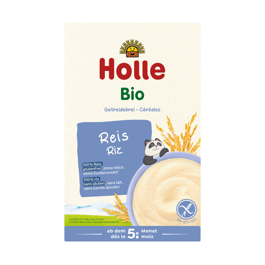 Holle Bio Wholegrain Rice Baby Porridge - 0