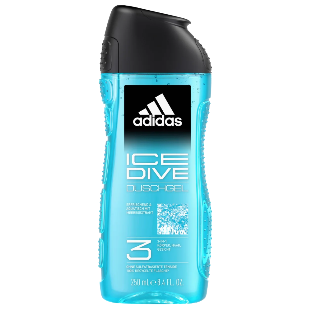 Adidas Men Ice Drive 3 in1 Gel (Hair Body Face)
