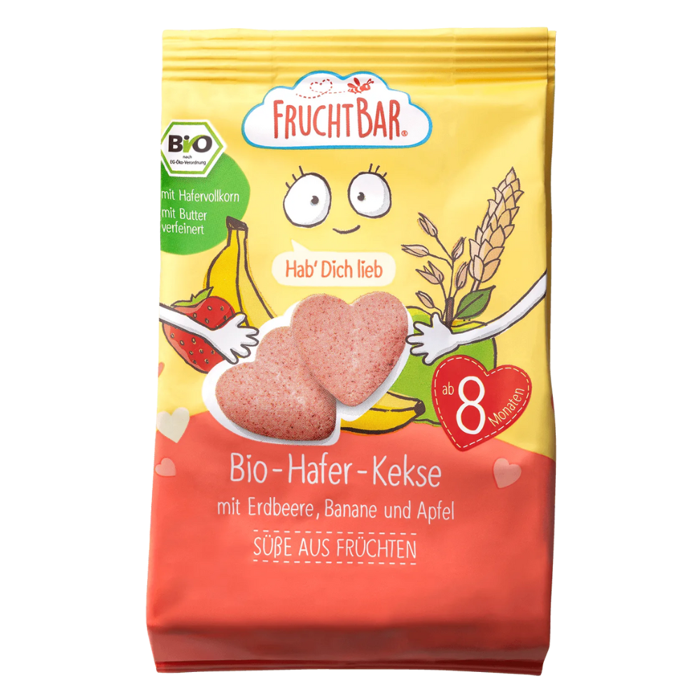 FruchtBar Baby Snack - Organic Oat Cookies