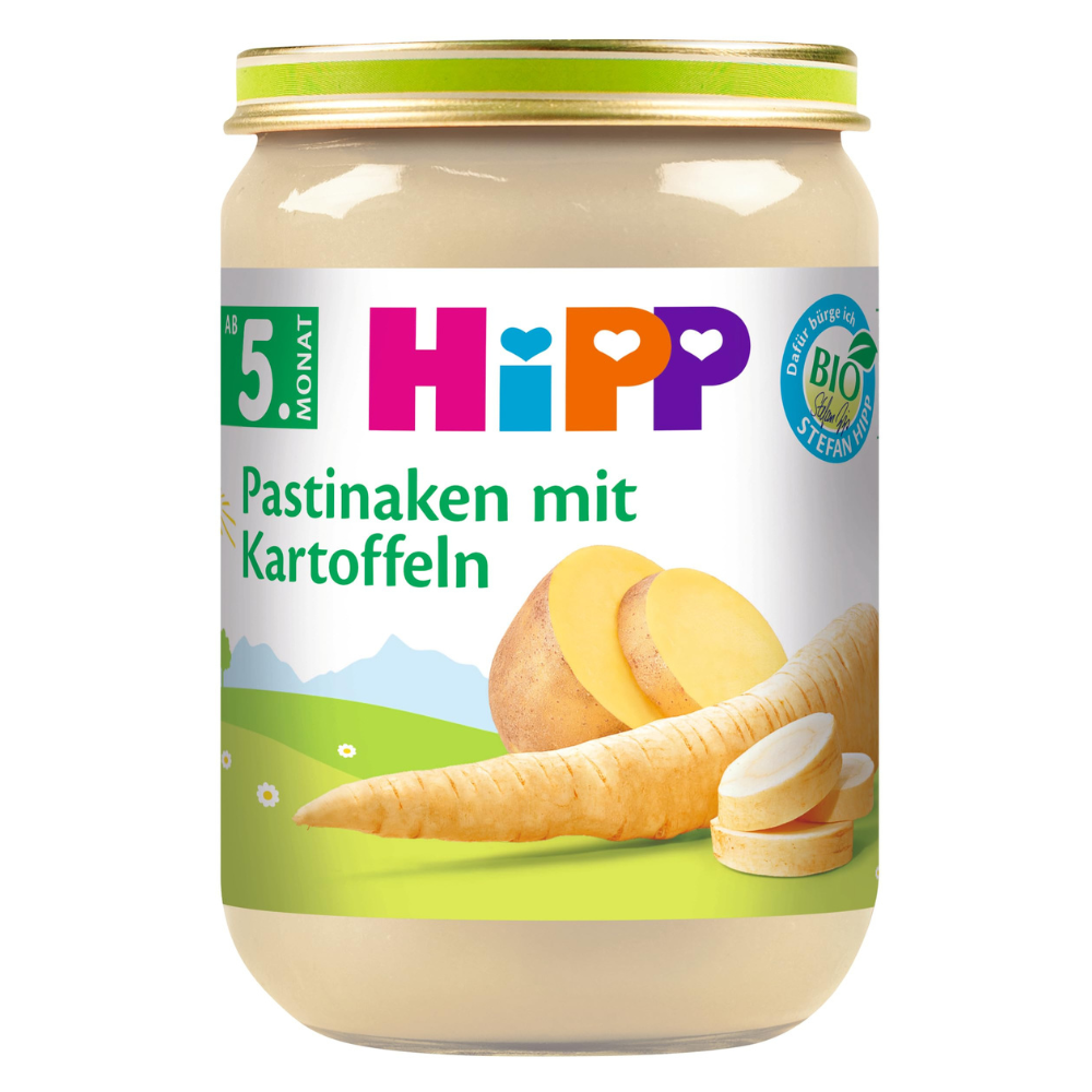 HiPP parsnip and potatos puree