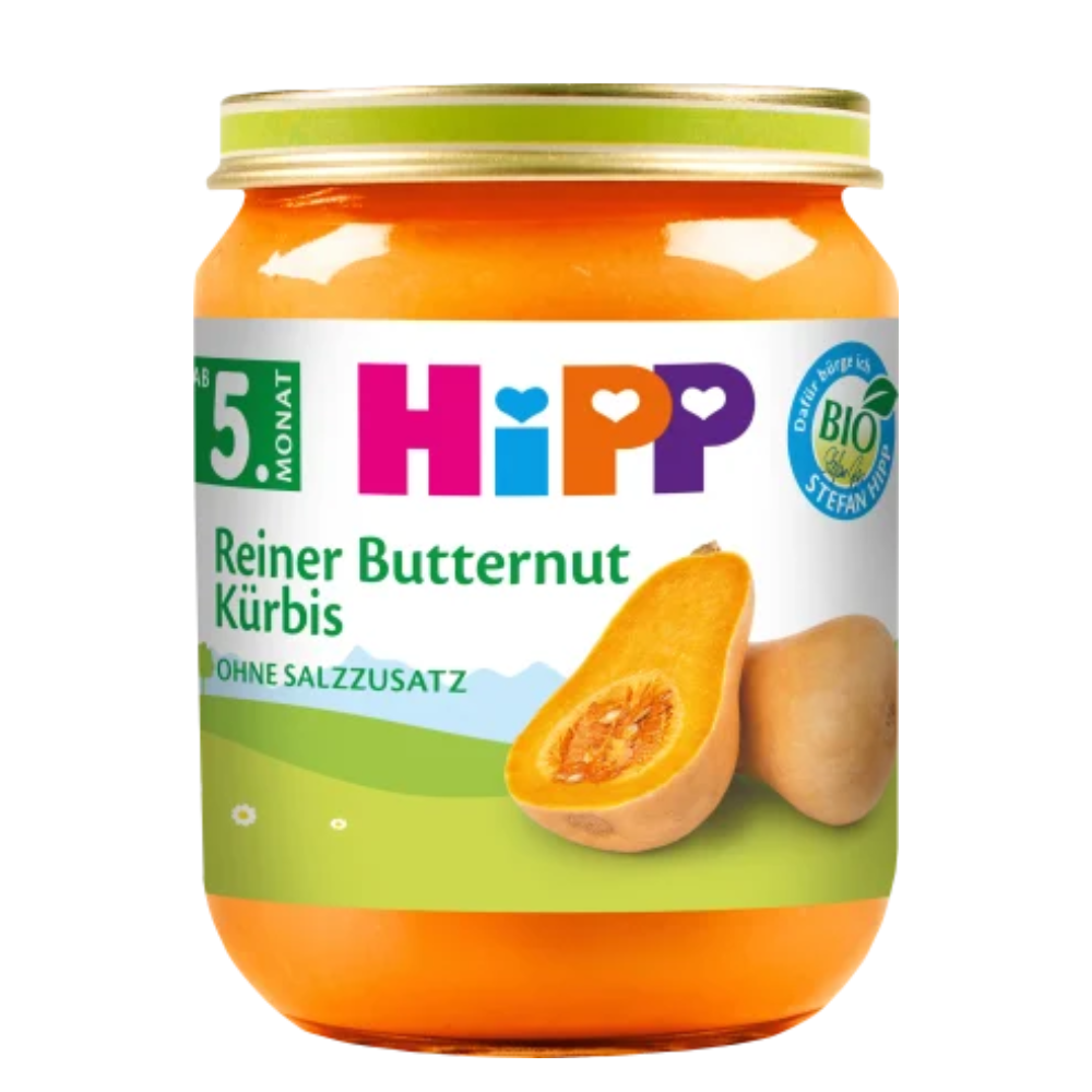 HiPP Organic Butternut Squash Puree Jar