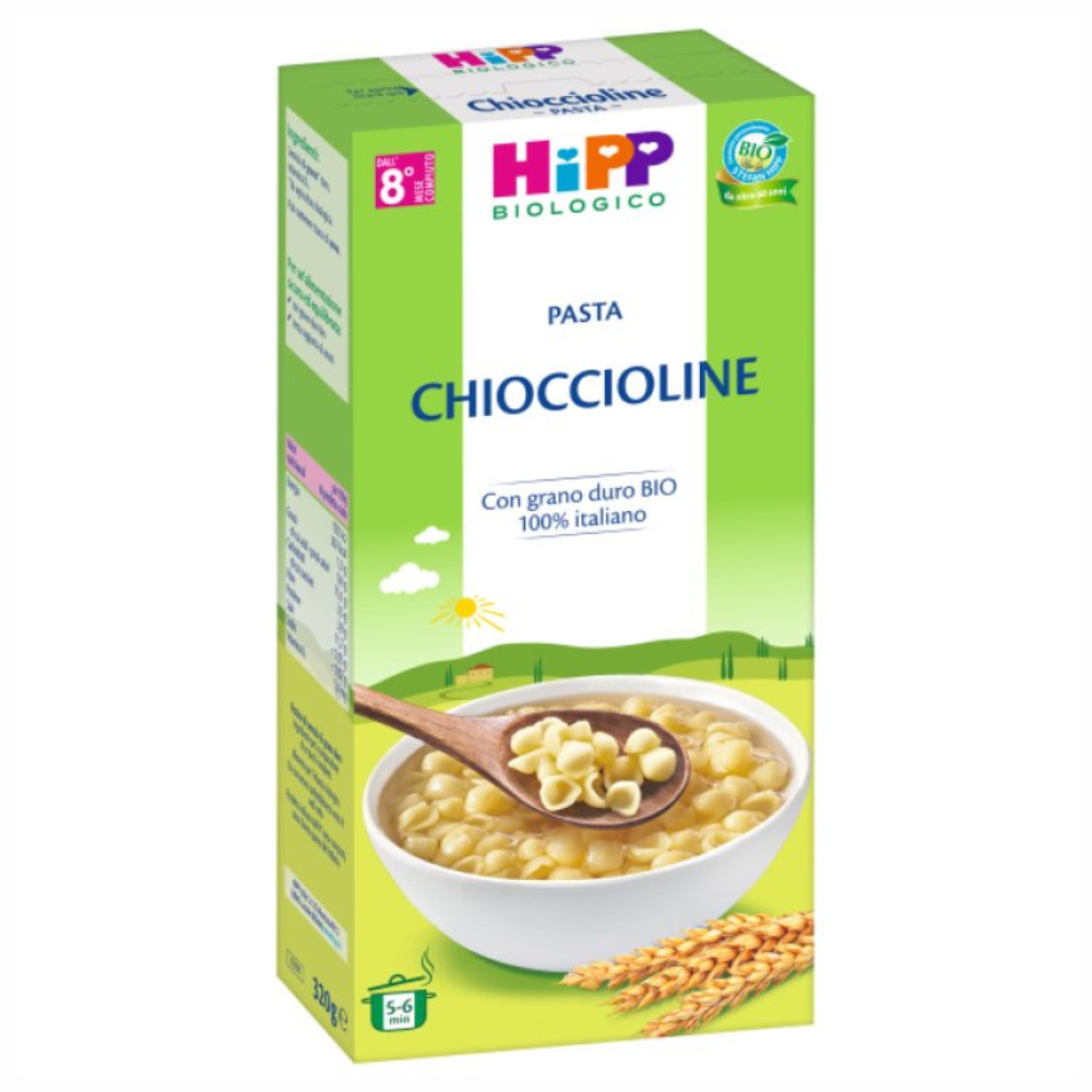 Hipp Organic CHIOCCIOLINE Pasta Rings - 320 g