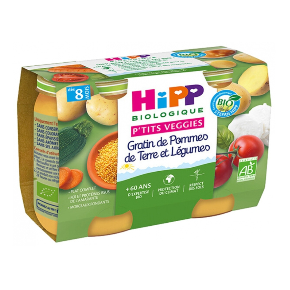 Hipp Lil' Organic Veggies Potatoes and Vegetable Gratin