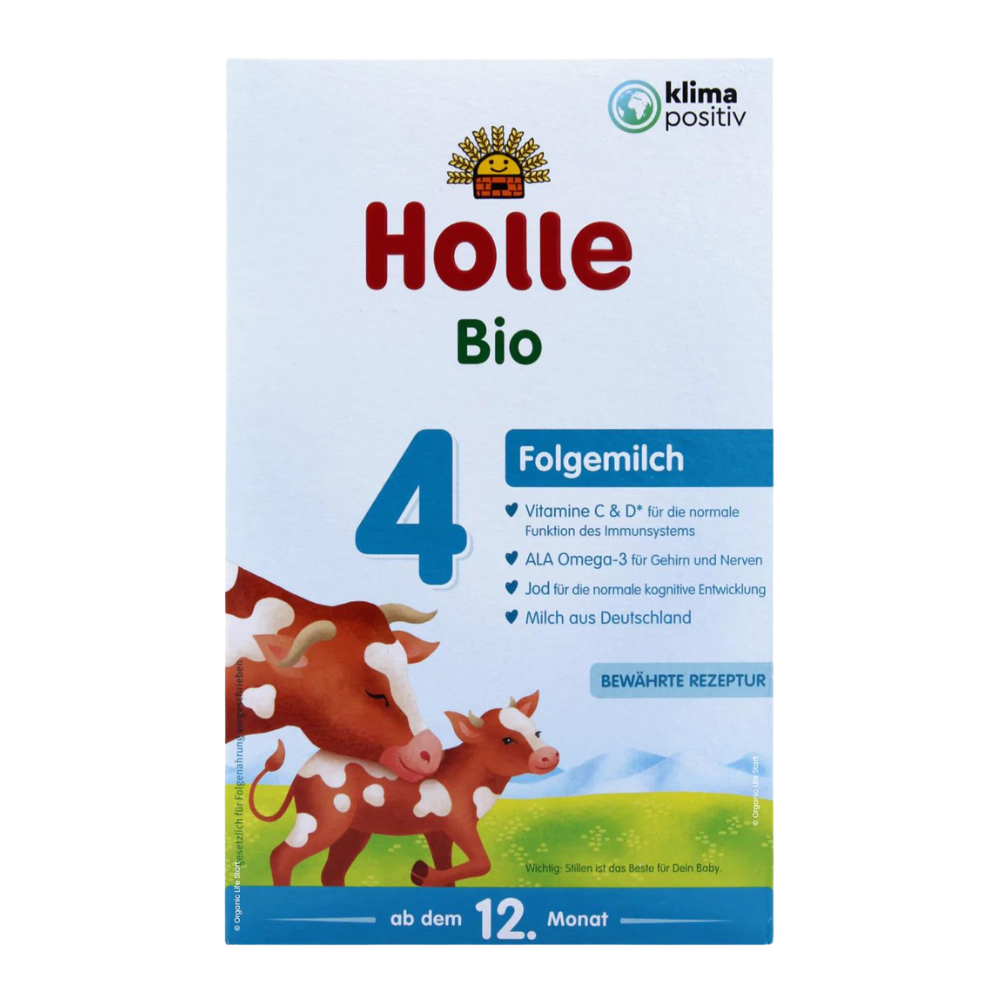 Holle stage 4 cow milk baby formula