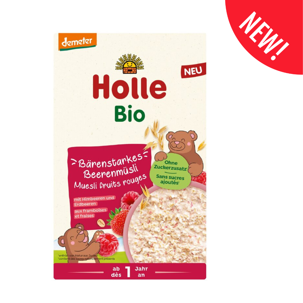 Holle Bio Wholegrain and berry cereal