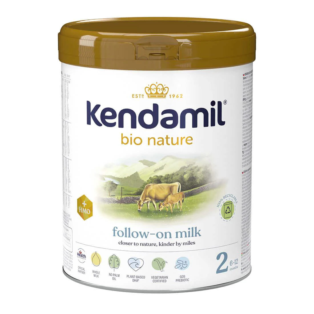 Kendamil Organic Stage 2 Follow On Milk - 800 g - 0