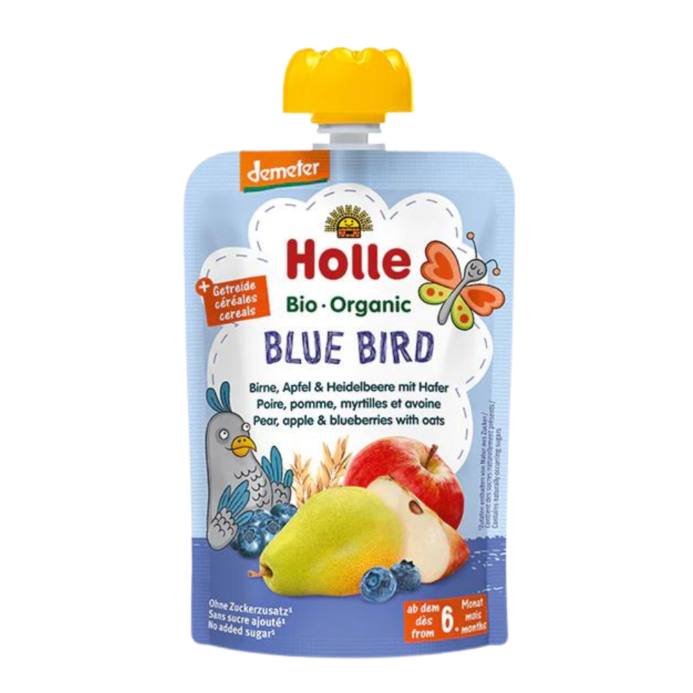 Blue Bird - Holle Organic Fruit Puree Pouch