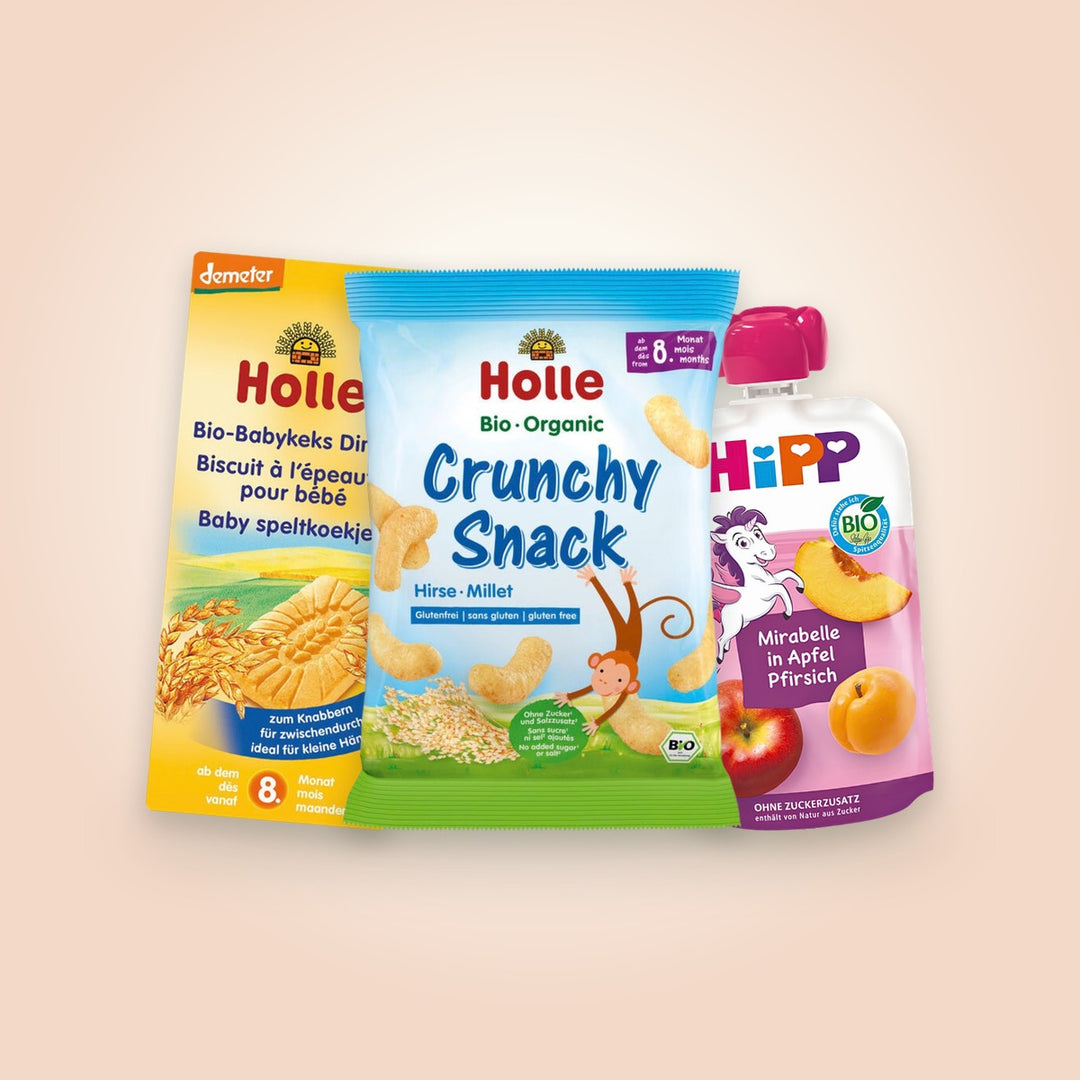 Best-selling organic baby snacks, biscuits and fruit pouches