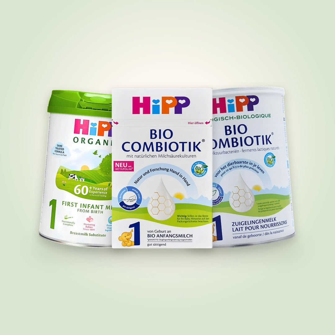 HiPP baby formula from Germany, the UK and the Netherlands