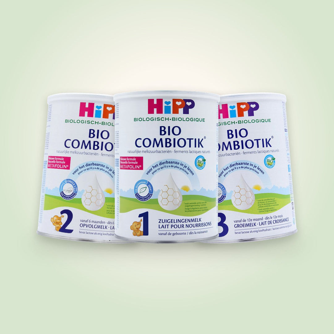 HiPP Dutch cow milk formula: Stage 1, Stage 2 and Stage 3