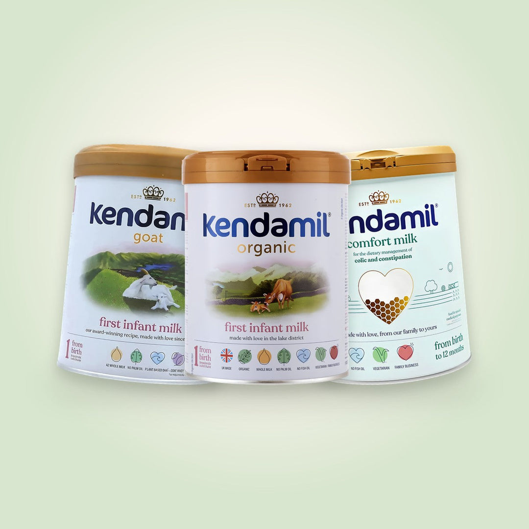 Kendamil baby formula: Organic, Goat and Comfort