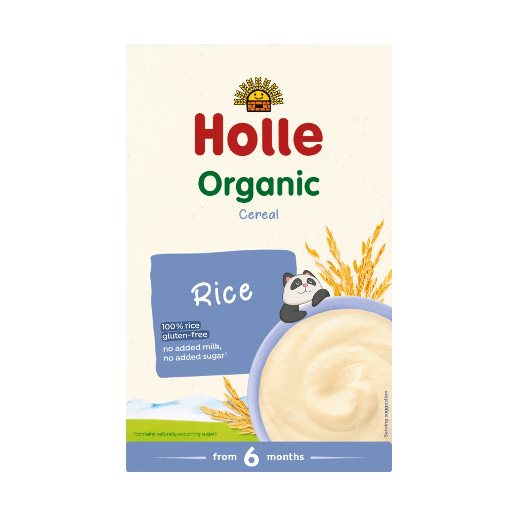 Holle Bio Wholegrain Rice Baby Porridge
