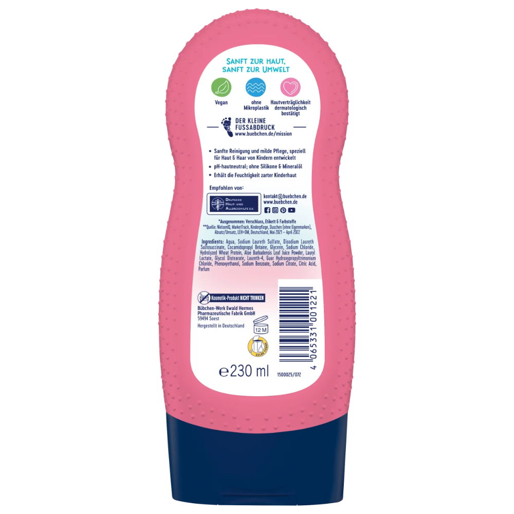 Bübchen Children's Shampoo and Body Wash (Head to Toes)