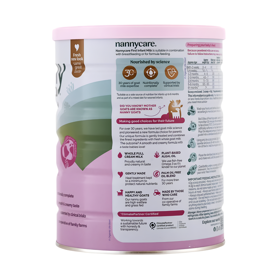Nannycare Stage 1 First Infant Milk