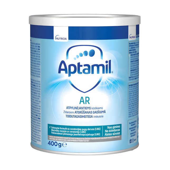 Aptamil AR Anti Reflux Formula - 400g