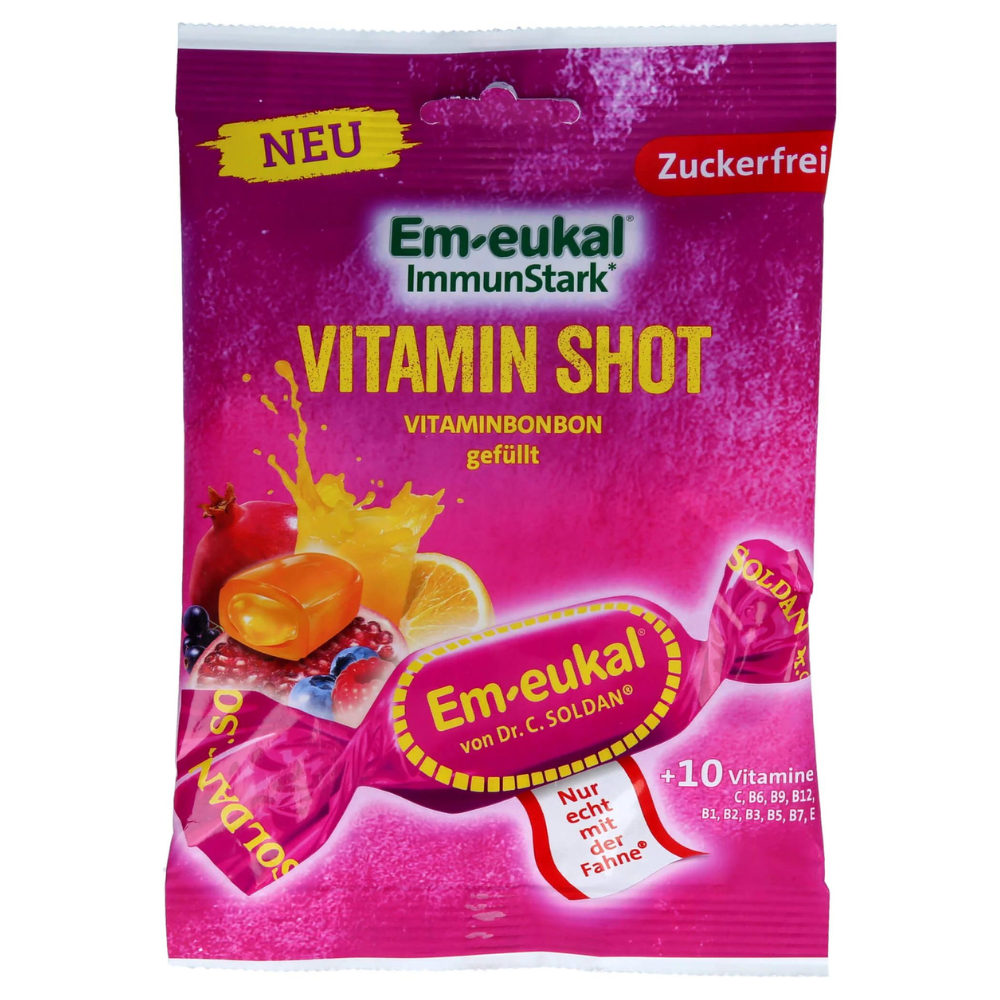 Em-eukal Bonbon Sugar-Free Vitamin Shot Candy 