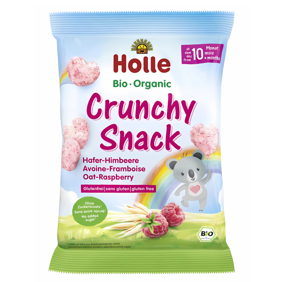 Organic Crunchy Snack Oat-Raspberry
