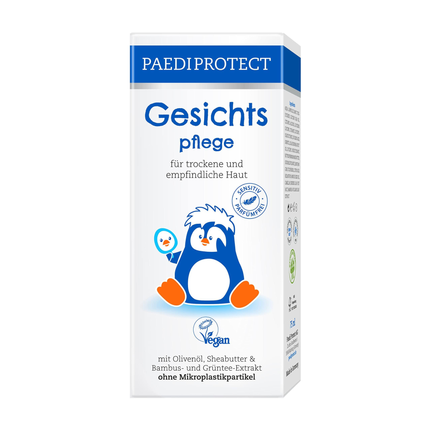 HPAEDIPROTECT Facial Care Baby & Children Cream 75 ml – Vegan, Fragrance‑Free & Microplastic‑Free Sensitive Skin Moisturizer