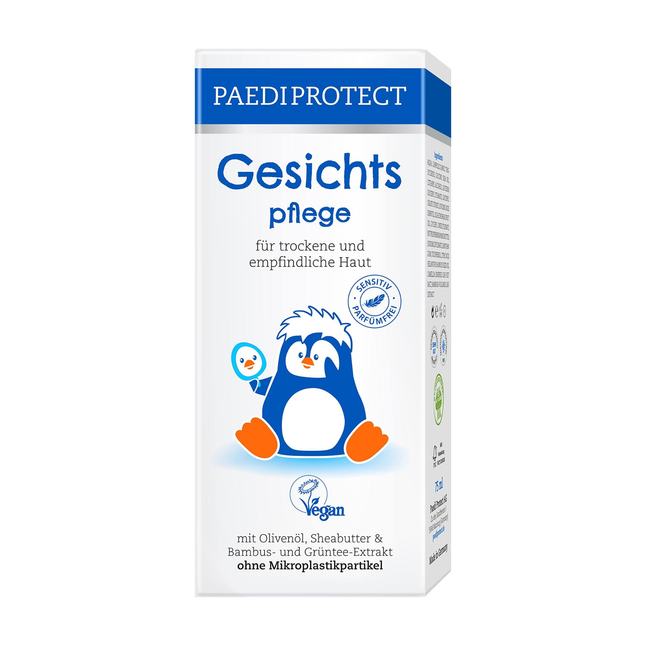 HPAEDIPROTECT Facial Care Baby & Children Cream 75 ml – Vegan, Fragrance‑Free & Microplastic‑Free Sensitive Skin Moisturizer