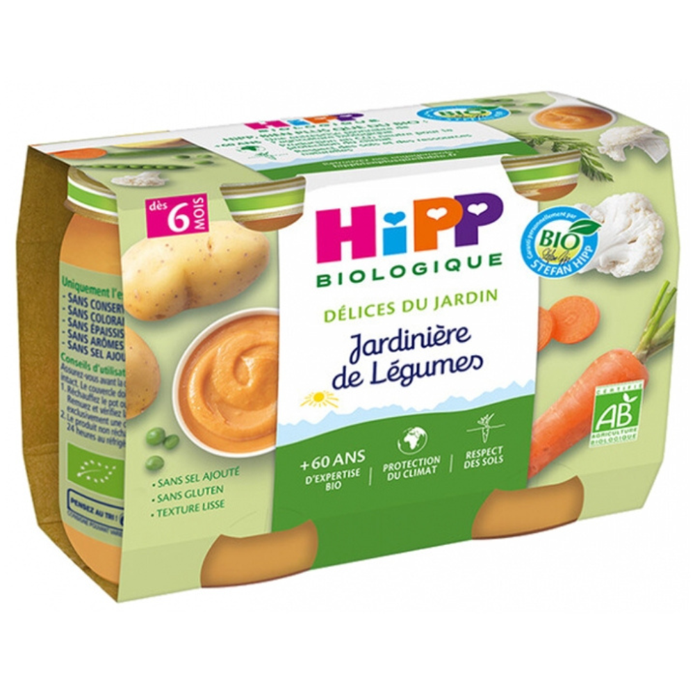 HiPP Garden Delights Mixed Vegetables - 2 Jars