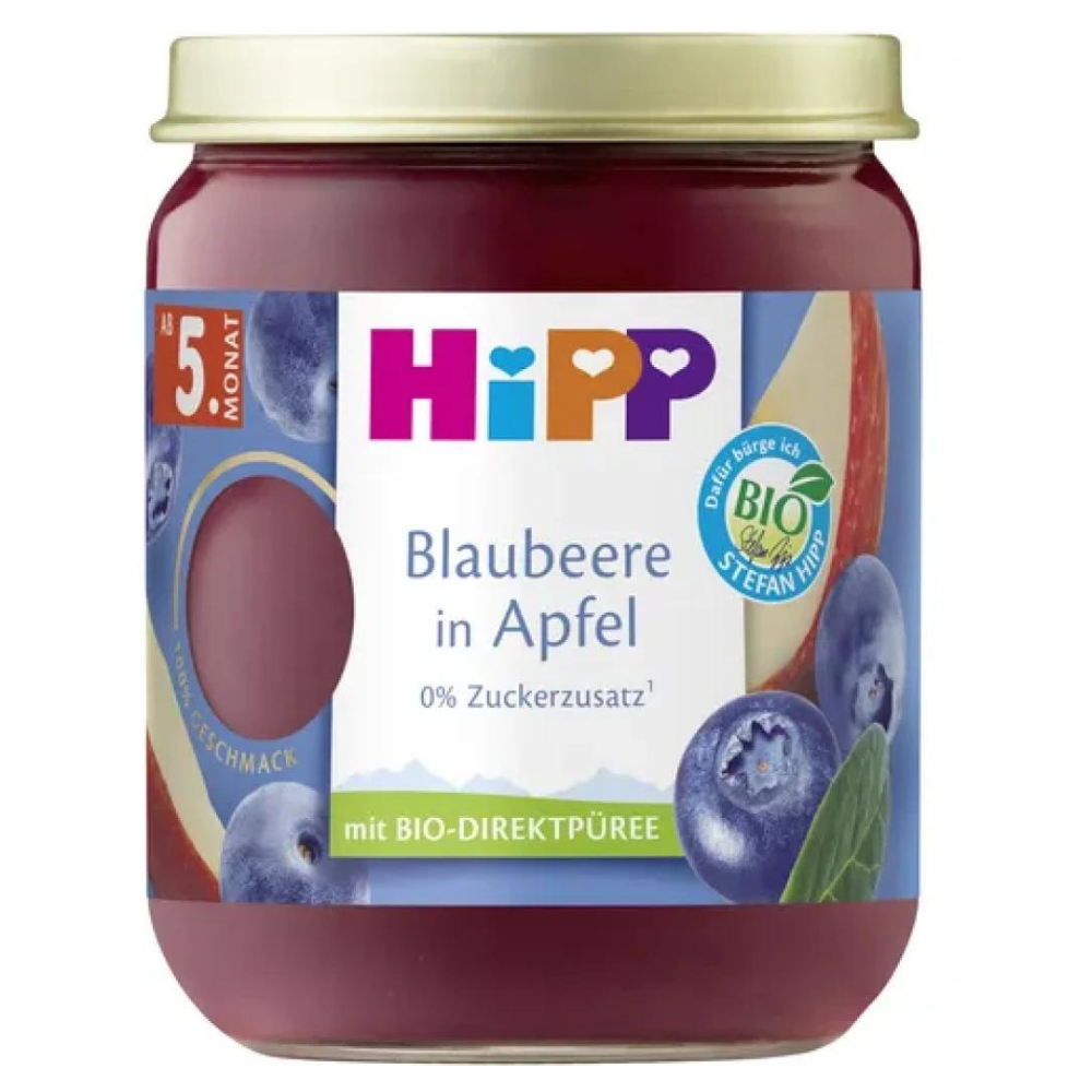 Hipp Früchte Premium Blaubeere in Apfel ab 5.Monat, 160 g