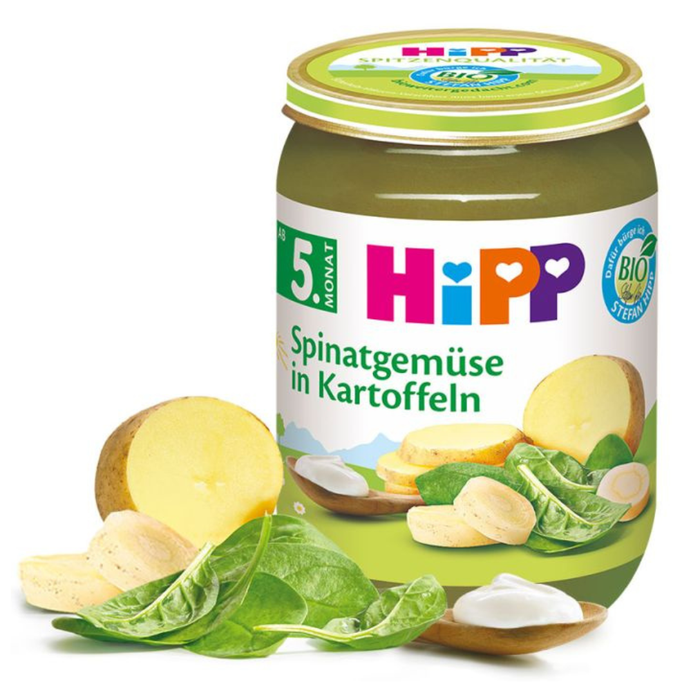 HiPP Gemüse Spinat mit Kartoffeln
