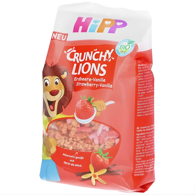 HiPP Crunchy Lions with Vanilla and Dried Strawberries