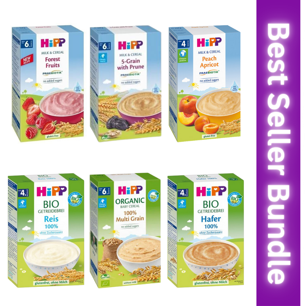 Hipp Organic Cereal Favorite Bundle #1 – Bonpek Baby
