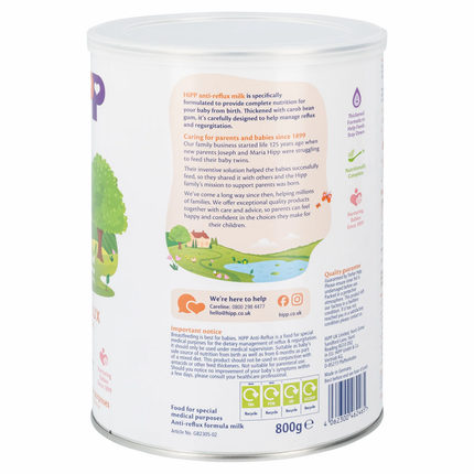 HiPP anti refluc British Version
