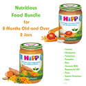 HiPP Nutritious Food Bundle for 8 Months Old and Over - 2 Jars - 1