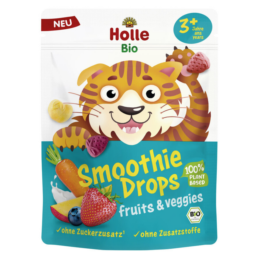 Holle Bio Smoothie Drops Fruits & Veggies Snack