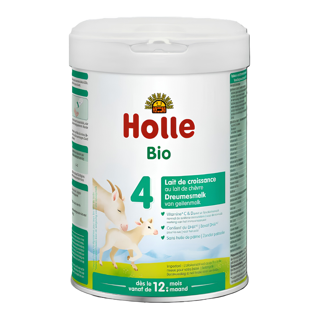 Holle Goat Stage 4 Dutch Organic Toddler Milk Formula 800g tin can front view