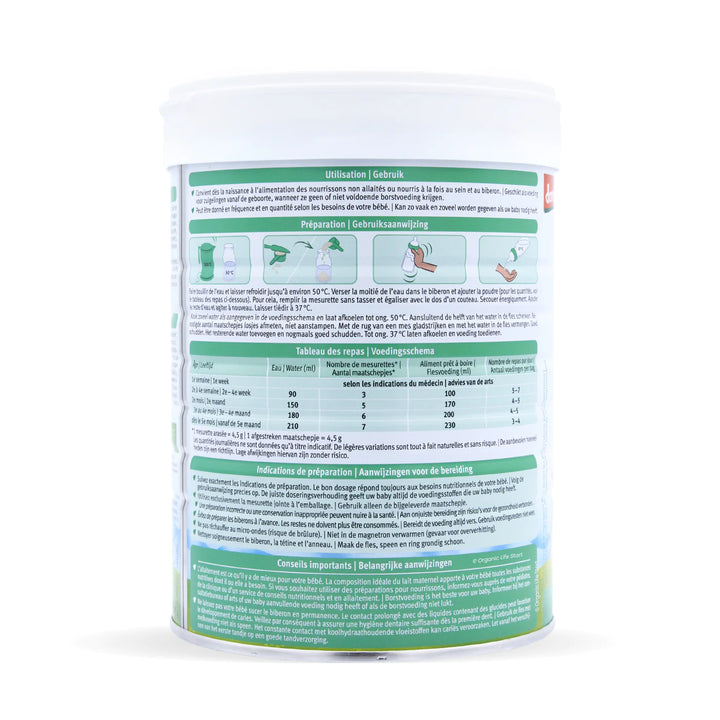 Holle Stage 1 Goat Milk Formula - Dutch Version - 800g