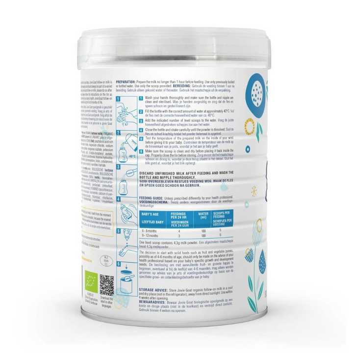 Jovie Goat Milk Formula Stage 2