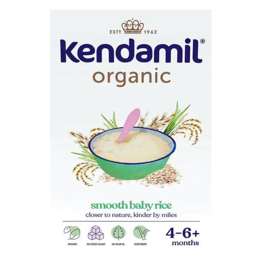 Kendamil Organic Smooth Baby Rice Cereal