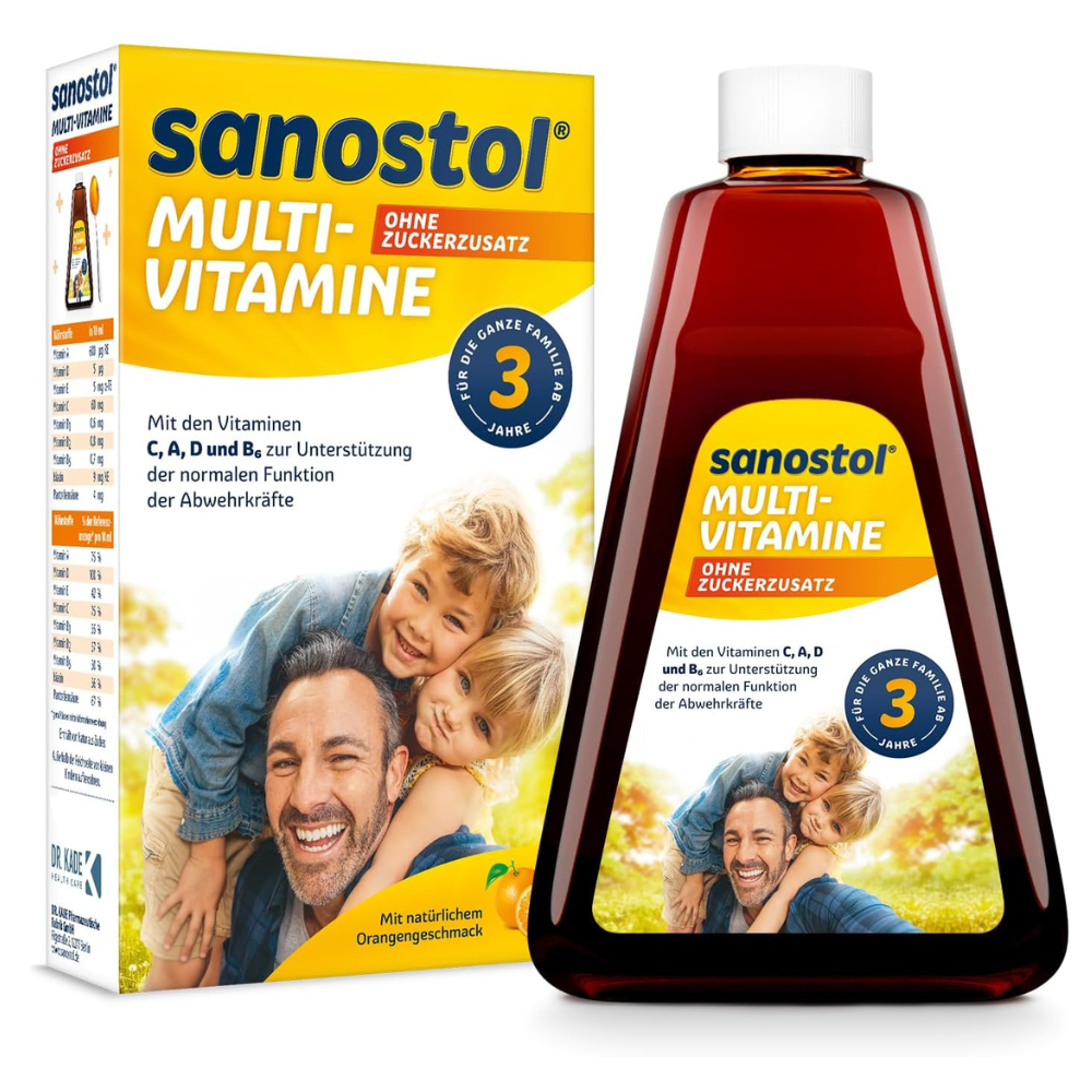 Sanostol Multi-Vitamin Without Added Sugar - 460 ML