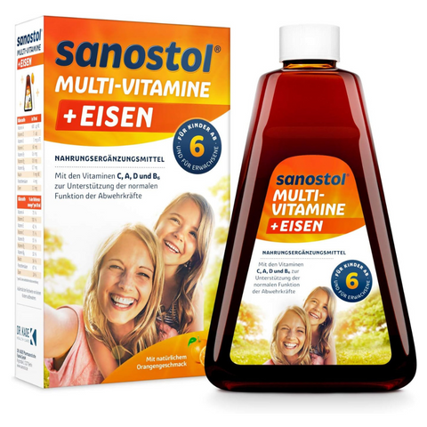 Sanostol Multi Vitamin Plus Iron