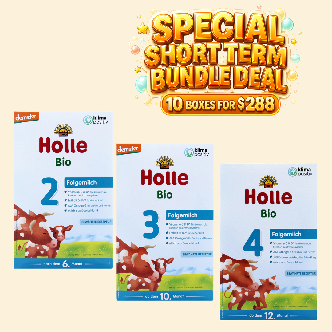 Holle Baby Formula Special Deal (stages 2-3-4)