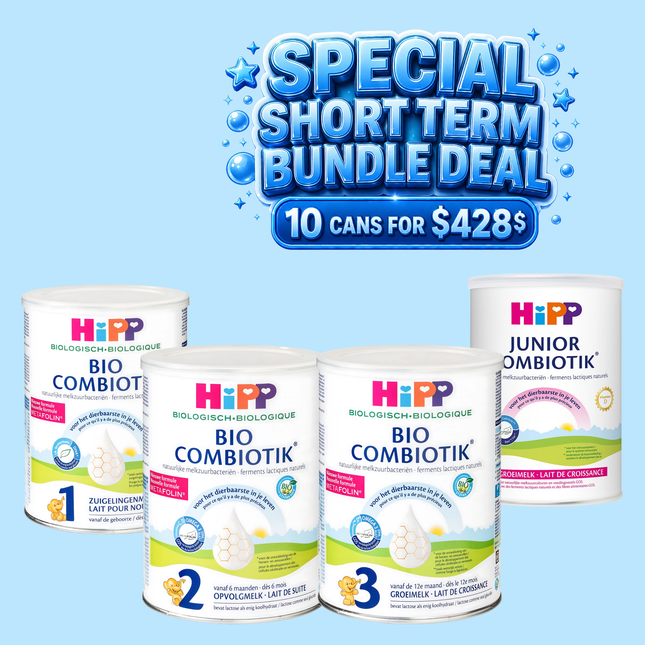 HiPP Dutch Bio Combiotic Special Deal (Stages 1, 2, 3 & Junior)