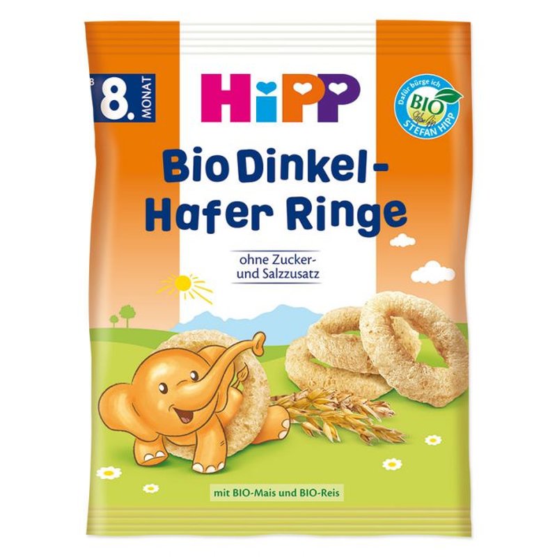 HiPP Organic Spelt Oat Rings
