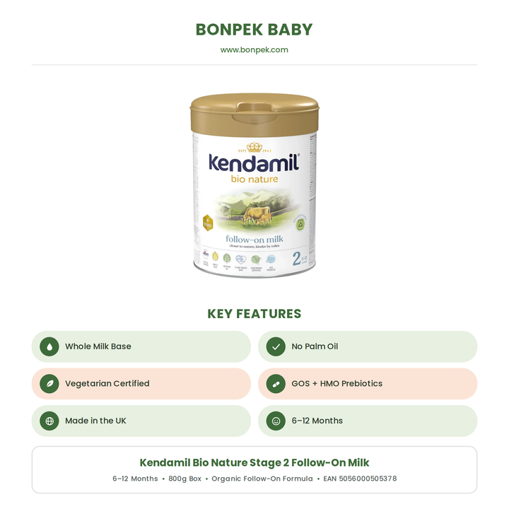 Kendamil Bio Nature Stage 2 Follow On Milk - 800 g