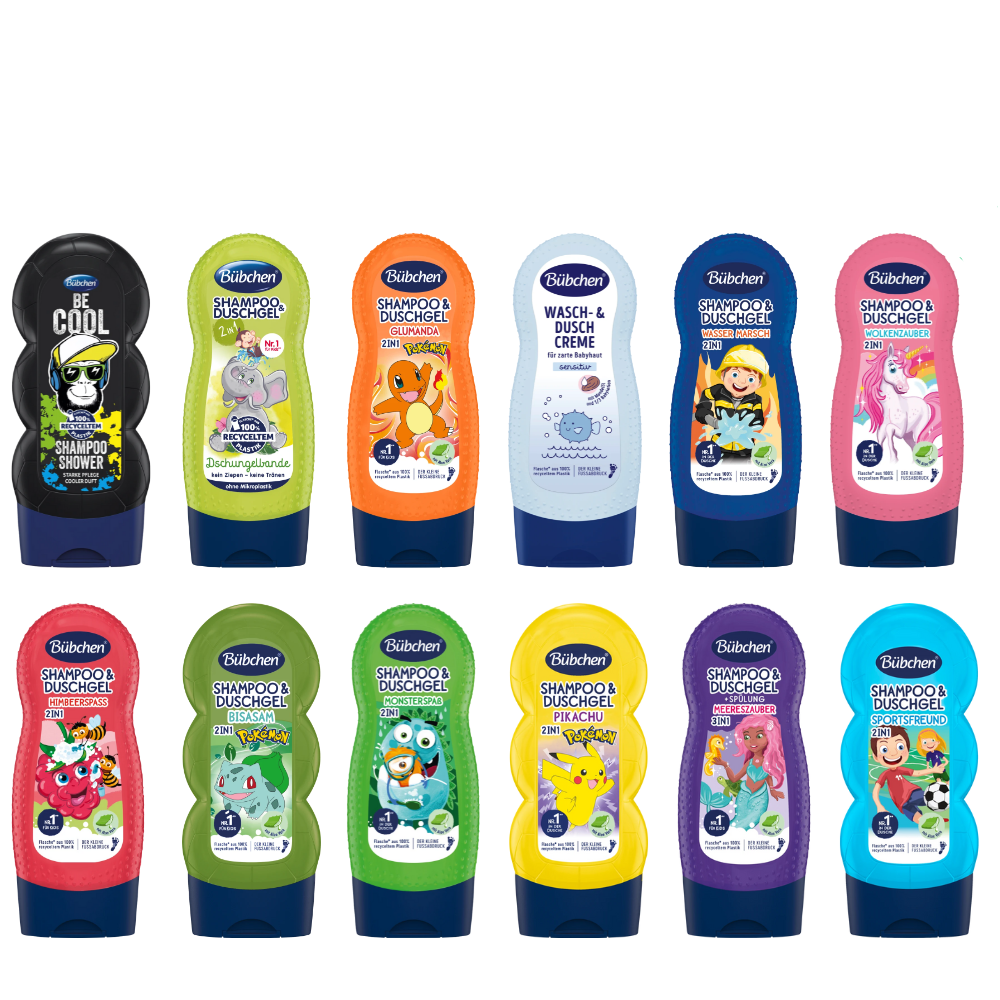 Bübchen Children's Shampoo and Body Wash (Head to Toes)
