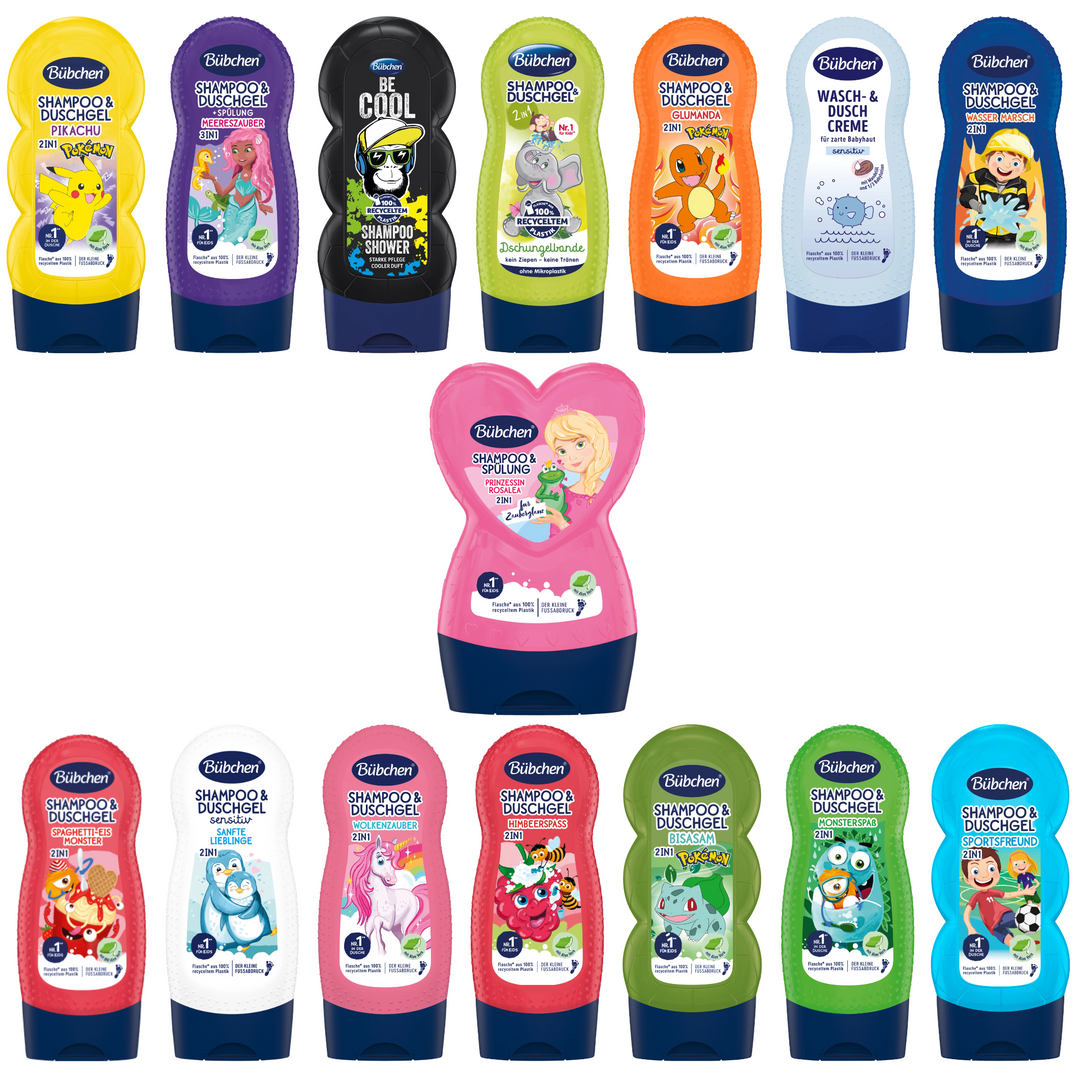 Bübchen Children's Shampoo and Body Wash (Head to Toes)