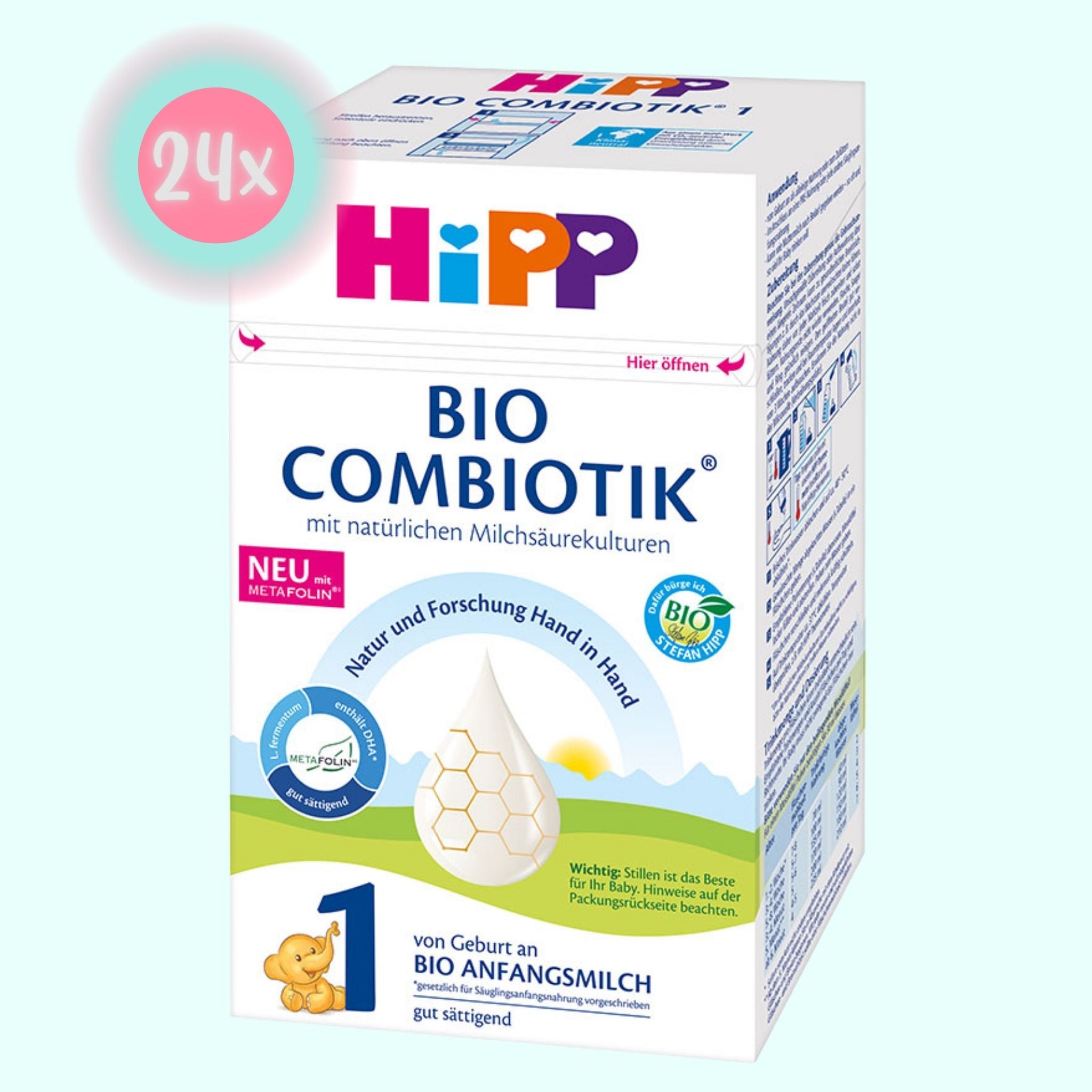 24 Boxes Hipp Stage 1 Bio Combiotic Formula - Hipp 1