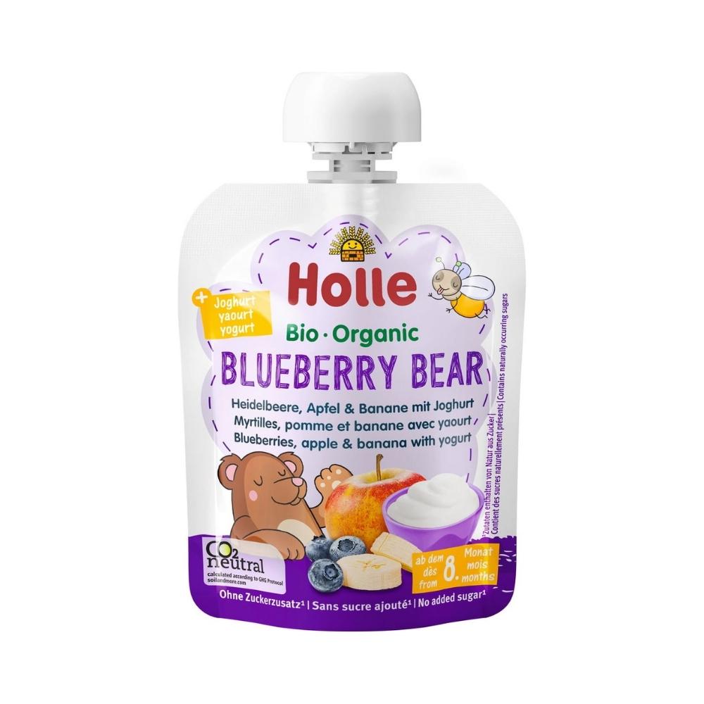 Blueberry Bear - Holle Organic Fruit Puree Pouch