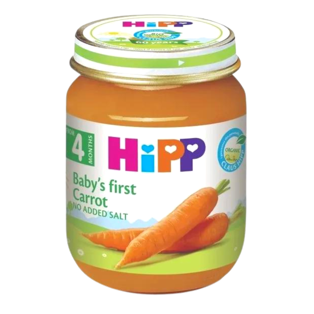 HiPP Baby’s First Carrot Puree Jar