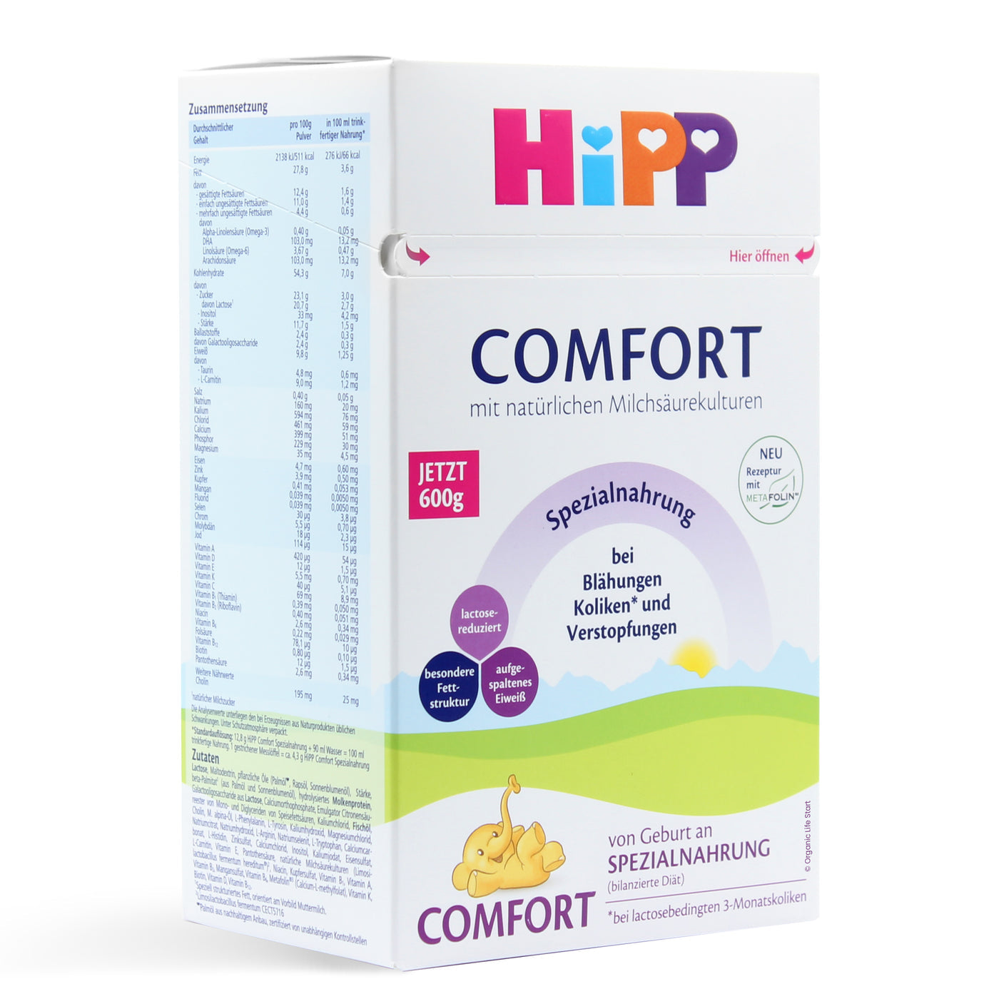Hipp Comfor formula