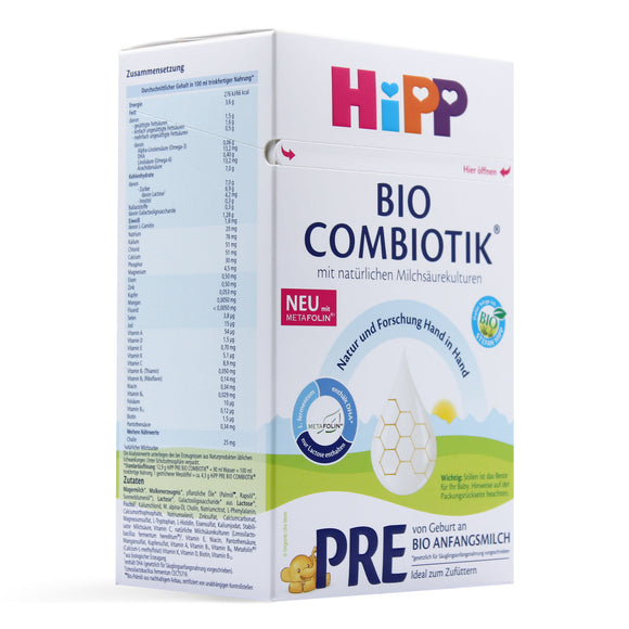 Hipp Pre Baby Formula - German Version